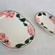 2 service plates Villeroy & Boch "Wild Rose", 1970