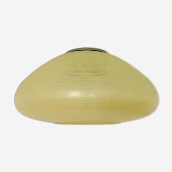 Plafonnier en verre par Wilhelm Wagenfeld pour Peill et Putzler