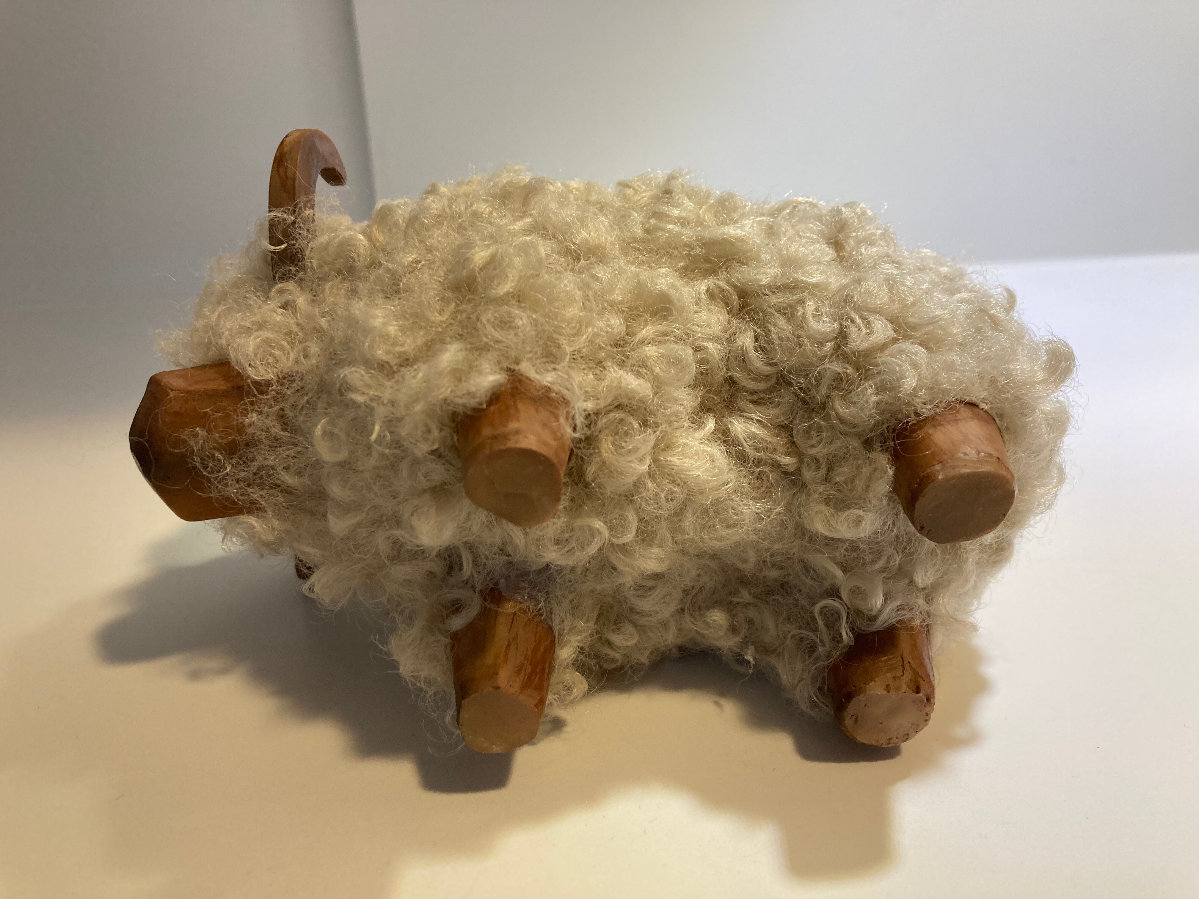 Scandinavian buffalo figure