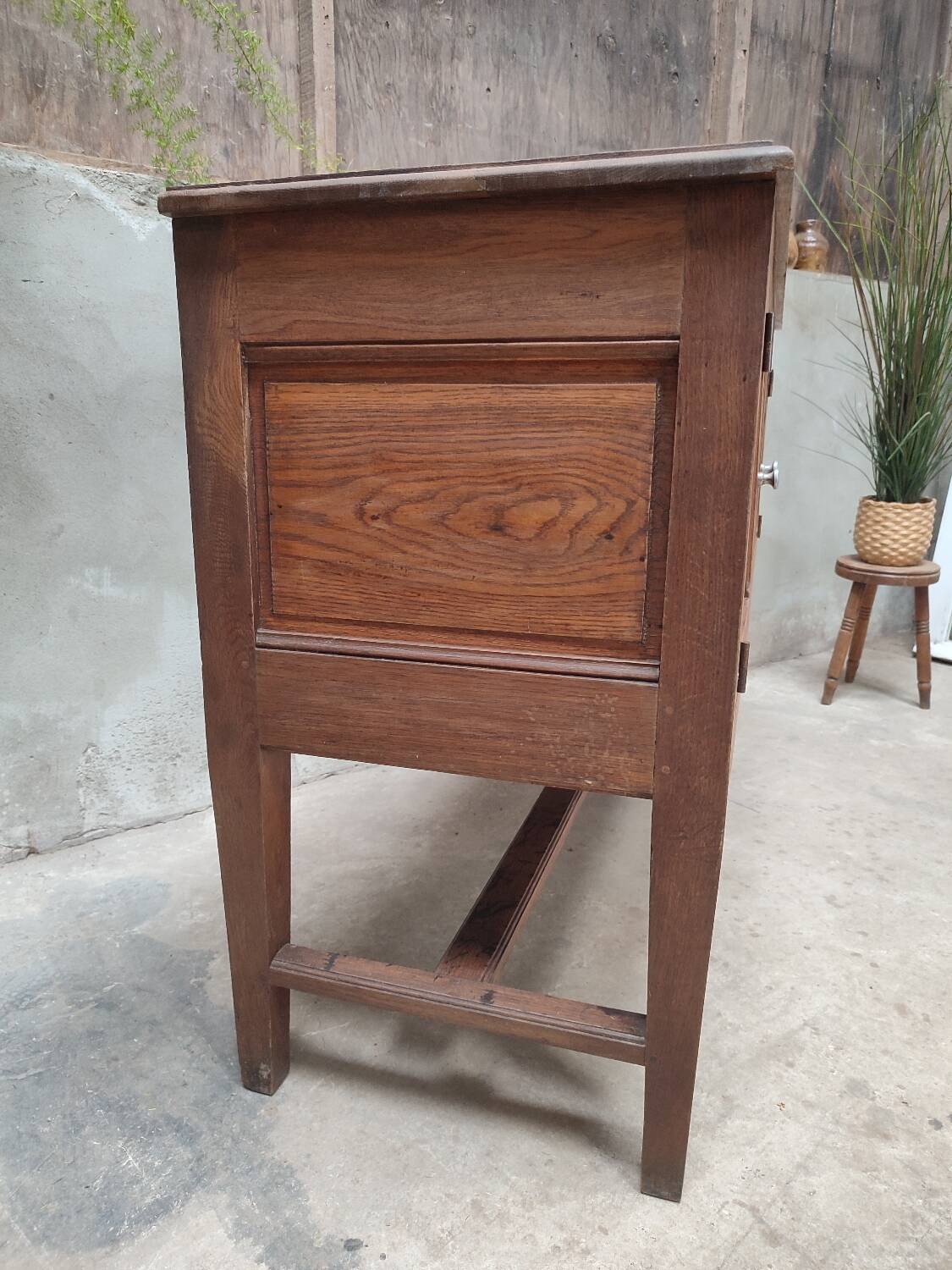 50s oak sideboard