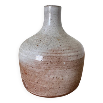 Vase grès émaillé Norbert Pierlot années 60