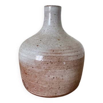 Vase grès émaillé Norbert Pierlot années 60