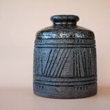 Brutalist Art Ceramic Vase by Inger Persson for Rörstrand, Sweden