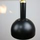 Vintage Black and Brass Pendant Lamp