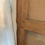 Tableau peinture huile toile portrait femme robe dentelle xixème 19ème merl