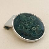 Ceramic and aluminum door handle, France 1970