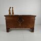 Elegant 18th century oak chest – dated 1756
