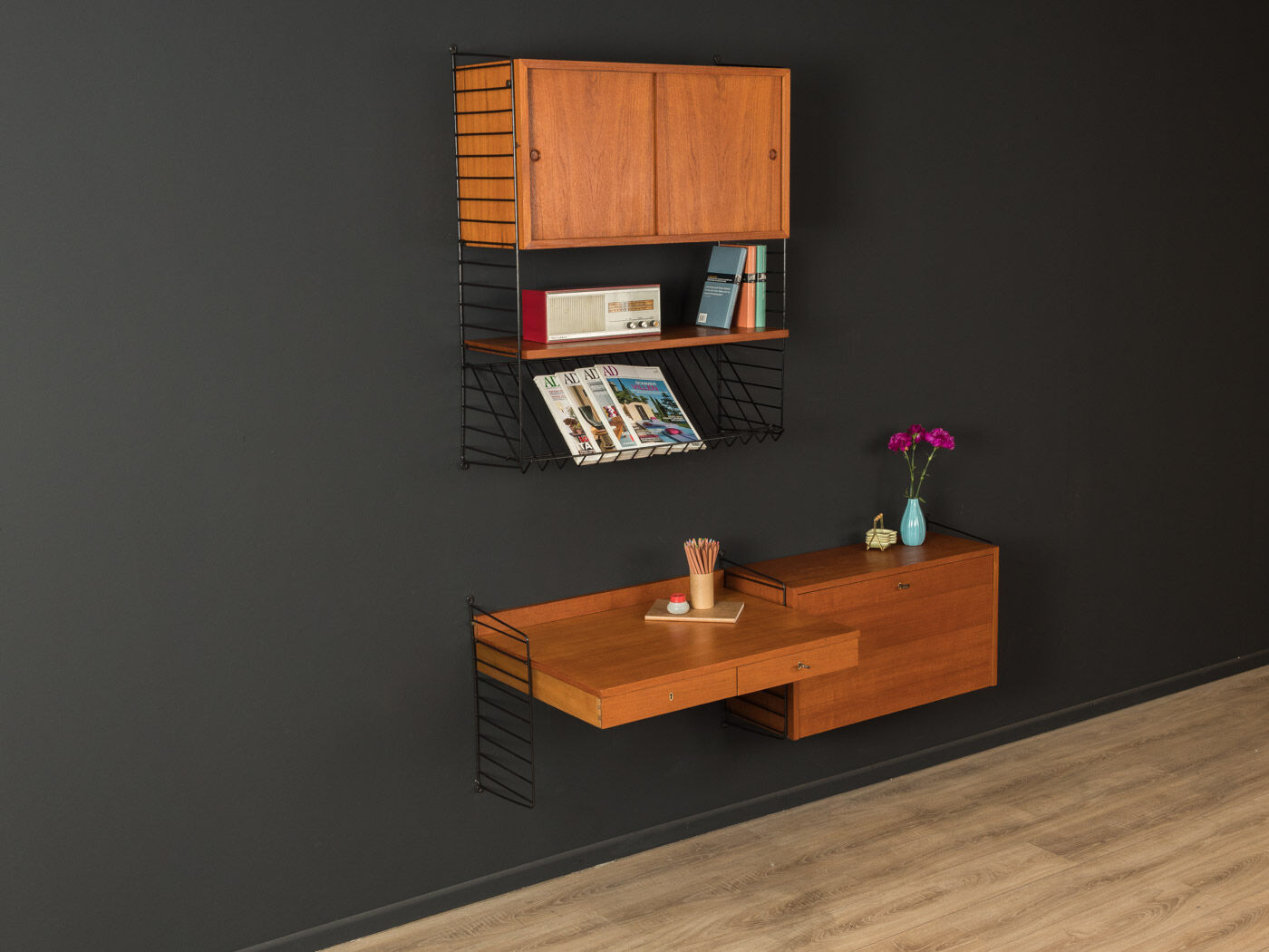 1950s wall unit, Nils Strinning