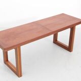 Scandinavian teak folding coffee table