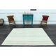 1970s Vintage Turkish Hand-Knotted Wool Cotton MultiColor Kilim Rug 147x217