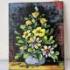 Old “flowers” painting