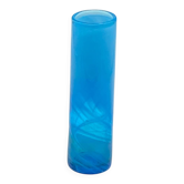 Vase rouleau en verre coloré estampillé Maure Viel , vintage