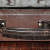 Retro suitcase 60s 70s vintage