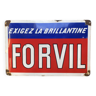 Forvil brilliantine plate