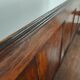 Oak museum display cabinet (1940s–50s) – horizontal curved model