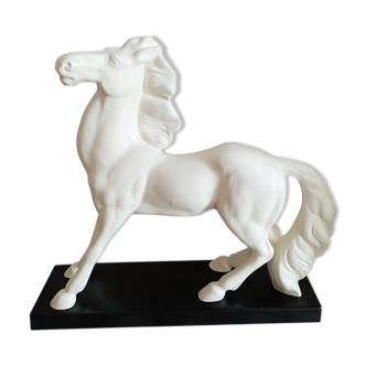 Ceramic horse statue