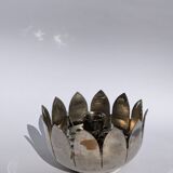 Vintage flower spike lotus candle holder