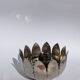 Vintage flower spike lotus candle holder