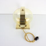 Preciosa Gold Wall Lamp or Table Lamp / Kamenický Šenov, 1970s