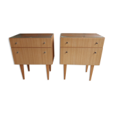 Scandinavian style bedside tables