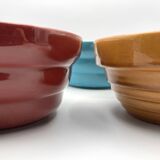 Trio of 1950s ceramic planters