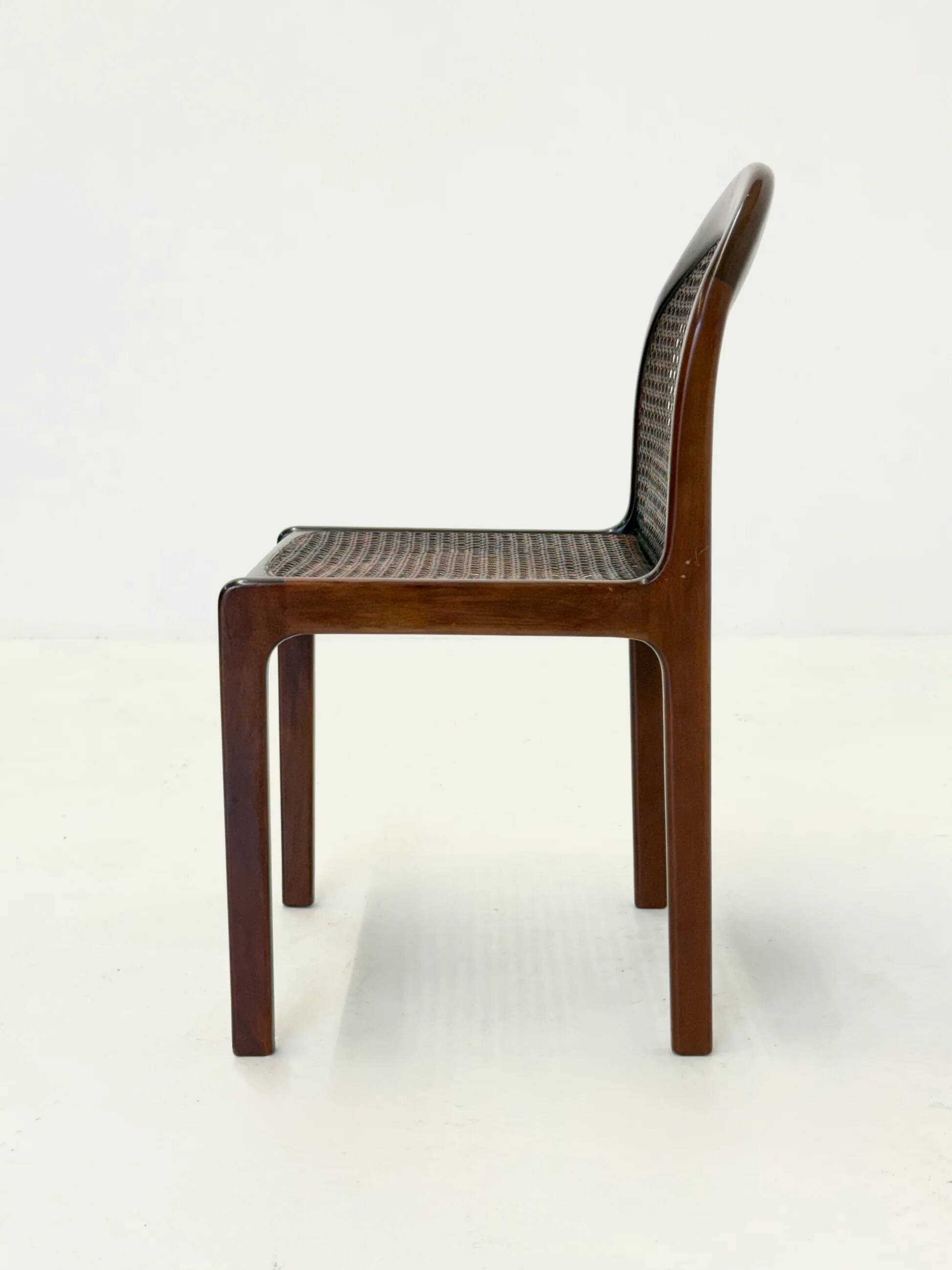 Set of four Mid-Century dining chairs by Lübke