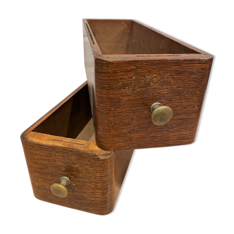 2 old furniture drawers 40s