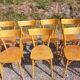 11 chaises bistrot style Baumann