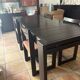 Dining Table Maison Regain in Iroko Wood sold individually