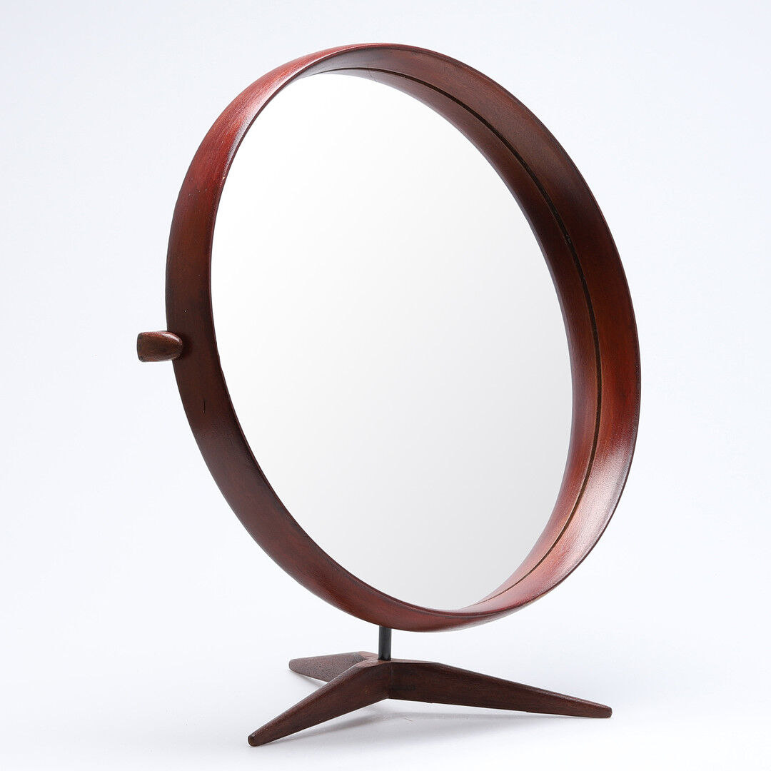 Mirror by Uno and Osten Kristiansson edition Luxus Sweden circa 1960 49x52cm