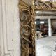 Miroir en bois sculpté doré XIXe siècle