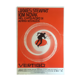 BASS Saul, Poster of the poster of the film Vertigo (1958) by Alfred Hitchcock.