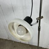 Aluminum floor lamp from the 60s