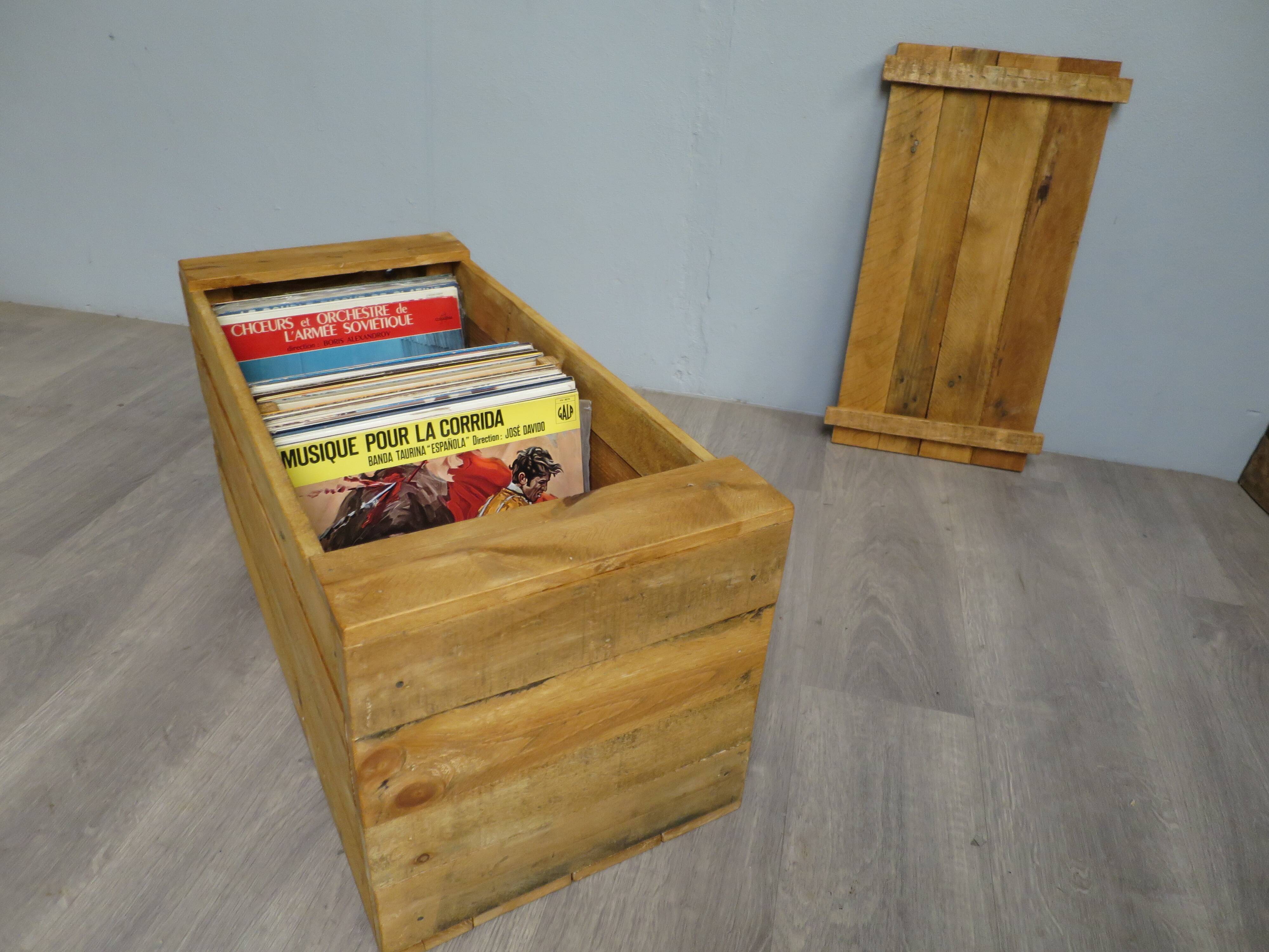 Storage box for vinyl