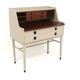Scandinavian mahogany secretary desk, Bröderna Gustafssons, Sweden, 1950