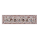 Hand knotted rug, vintage turkish rug 52x190 cm