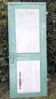 Door H186.5xW75cm with 18th century interior molding