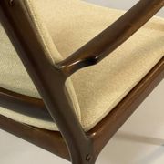 2x Easy Chair Ole Wanscher model PJ112 Mahagoni Denmark 1940s