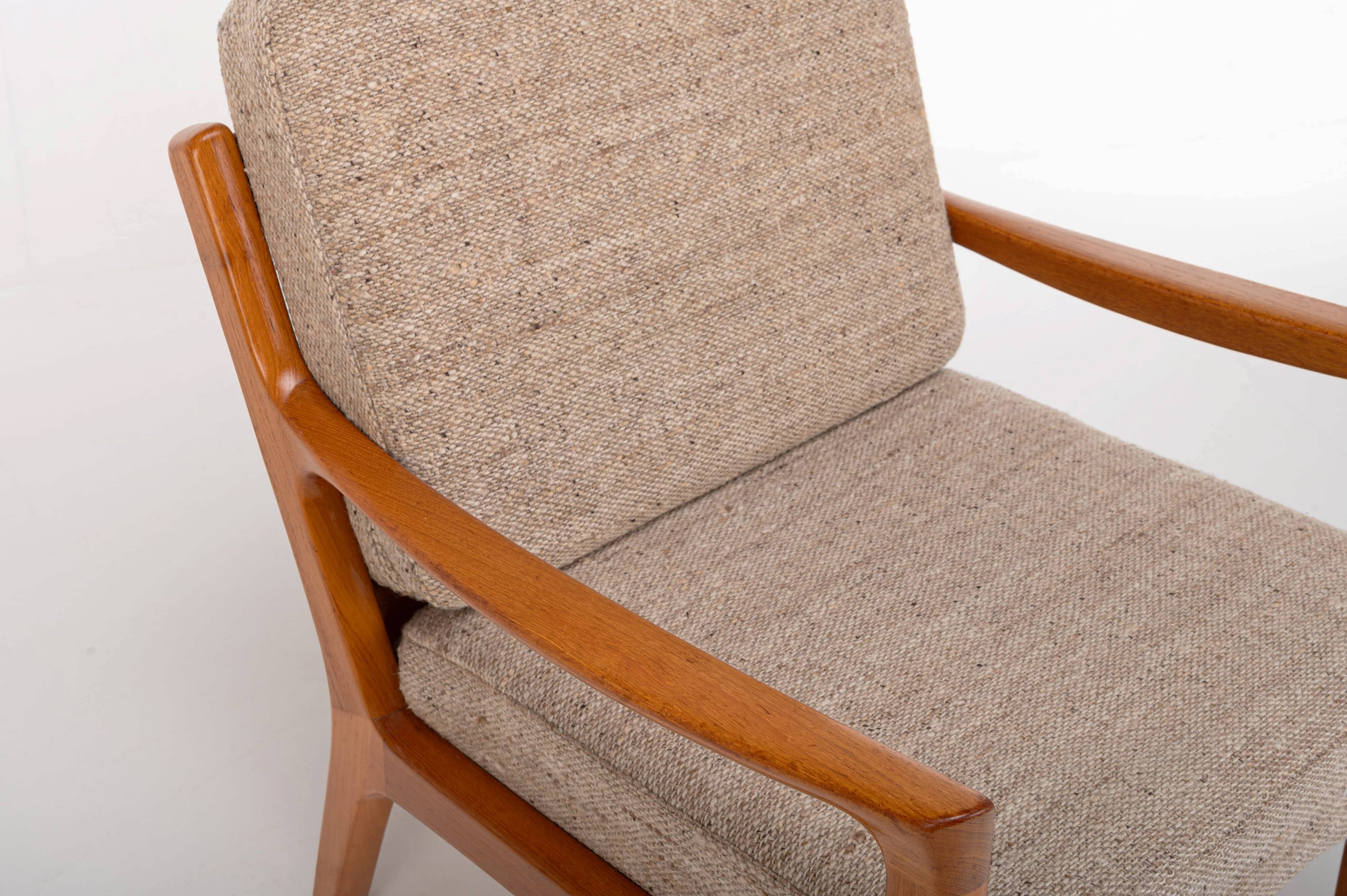 Easy chair by Ole Wanscher for Peter Jeppesen Møbelfarbik, Denmark 1960s