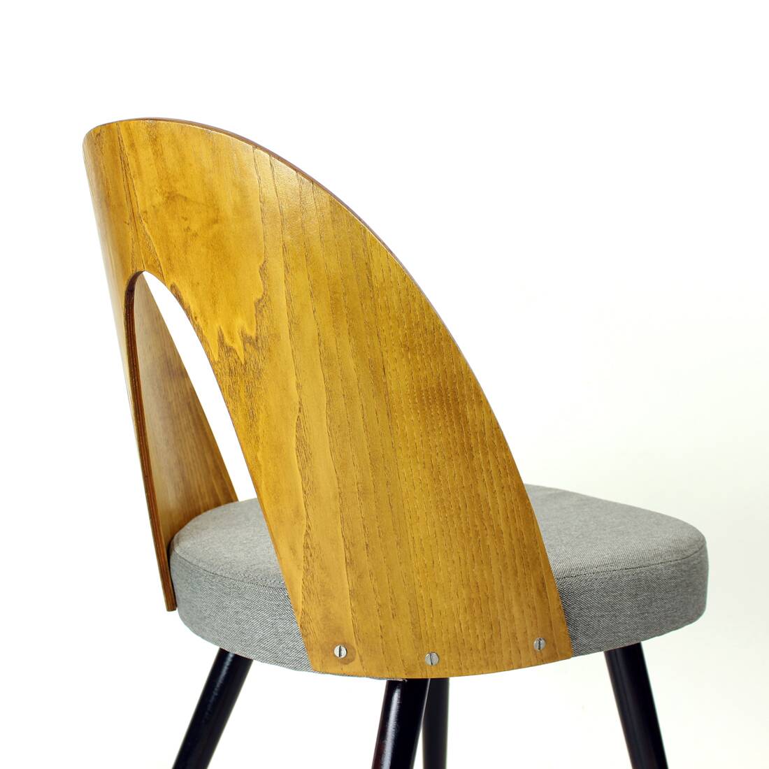 Iconic Tatra Chairs In Oak & Fabric By Antonin Suman, Czechoslovakia 1960s