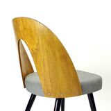 Iconic Tatra Chairs In Oak & Fabric By Antonin Suman, Czechoslovakia 1960s