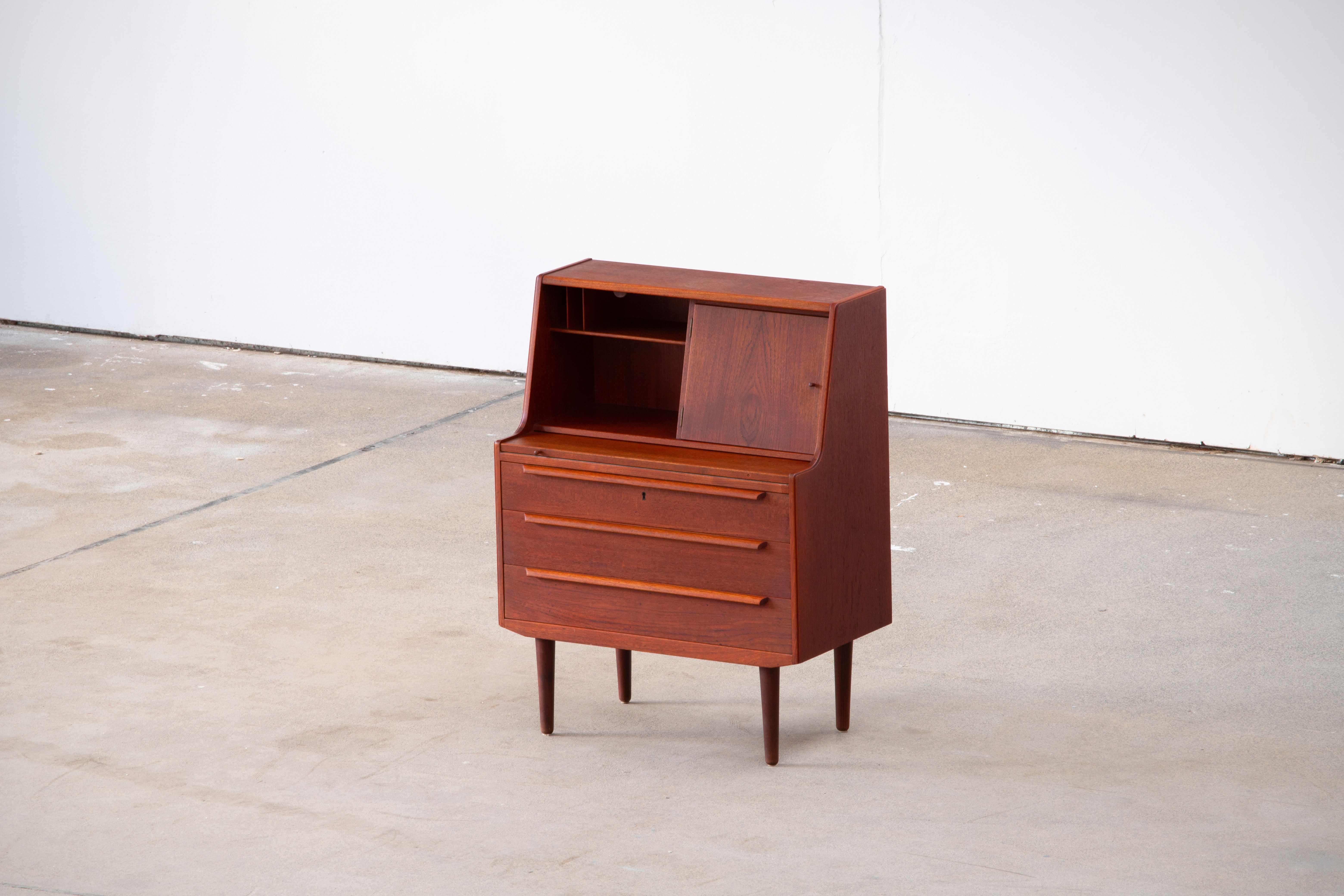 Danish secretary desk in teak 1960