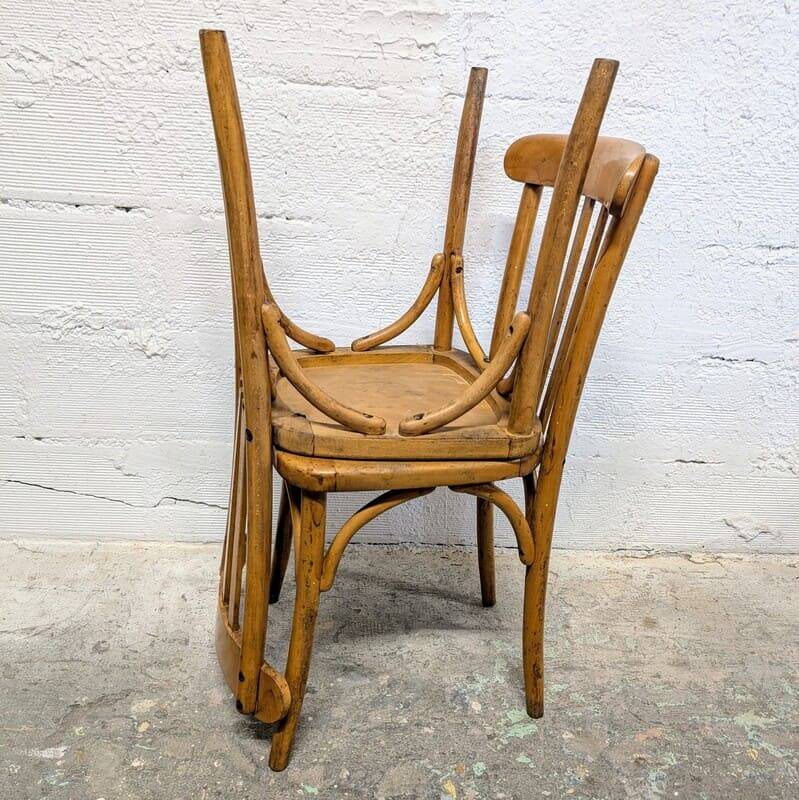 Pair of Luterma bistro chairs