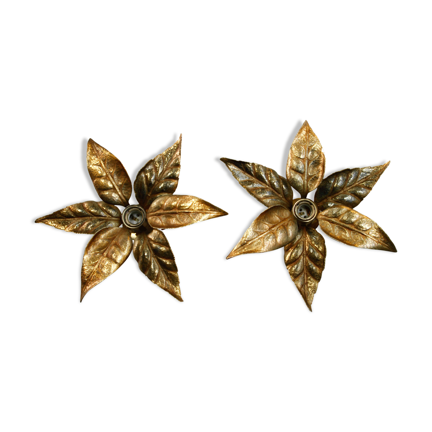 Pair Willy Daro wall sconces