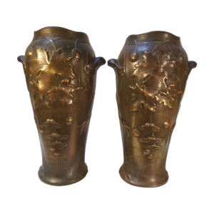 Paire de vases balustre