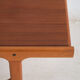 Table basse vintage en teck et hêtre style scandinave – Scandinavie, vers 1960