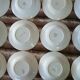 16 mismatched antique deep plates