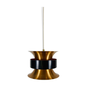 Lampe suspendue en cuivre danois,
