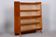 Mid-Century Bookcase in Oak with Glass Doors, 1950s