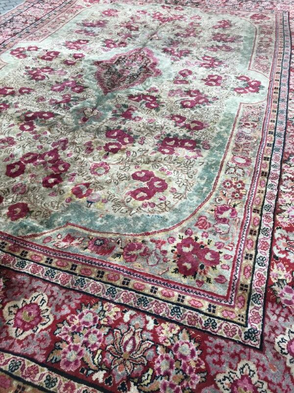 Old Persian rug Mahal handmade 320x420cm